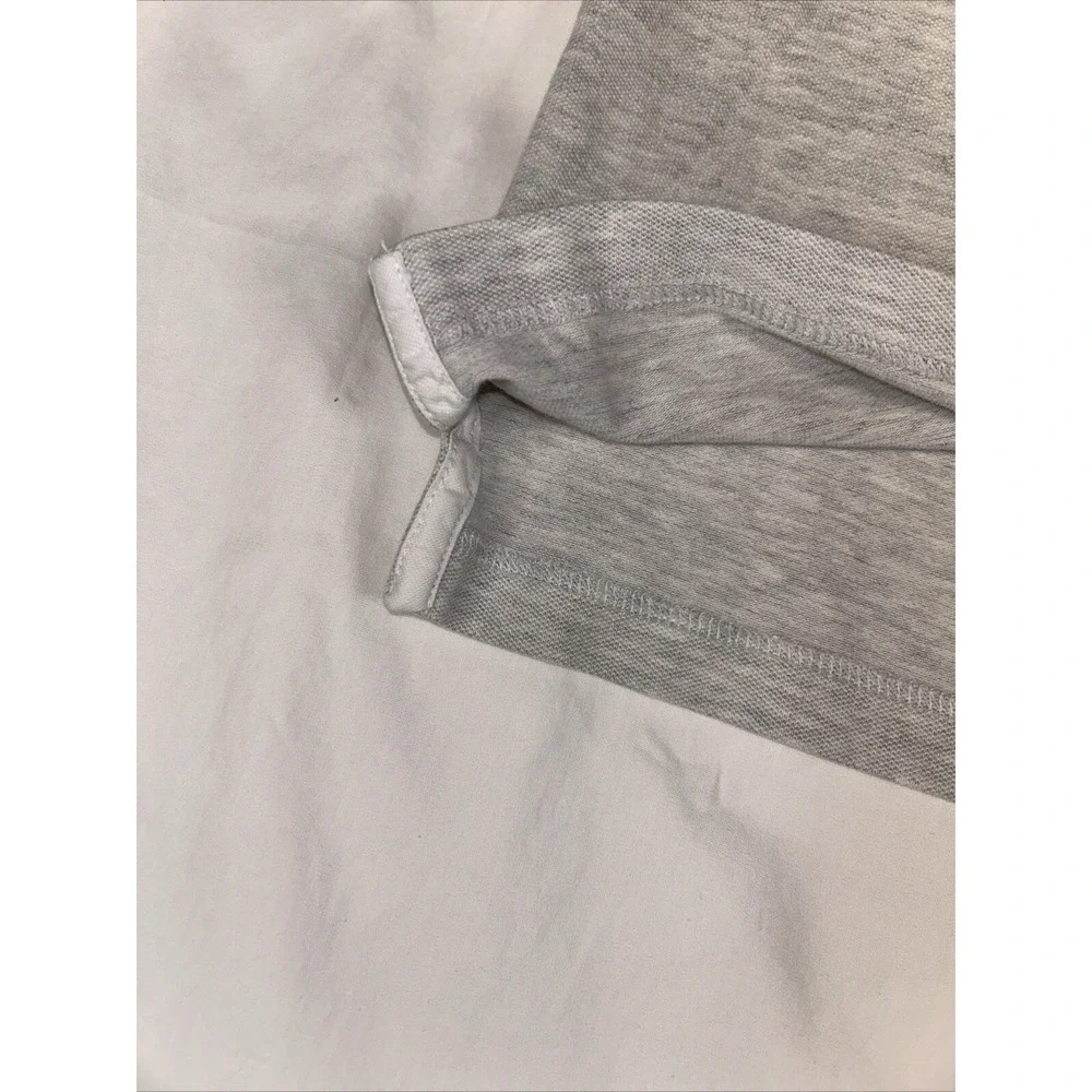 Banana Republic performance pique polo men's Light gray size‎ XL short sleeve